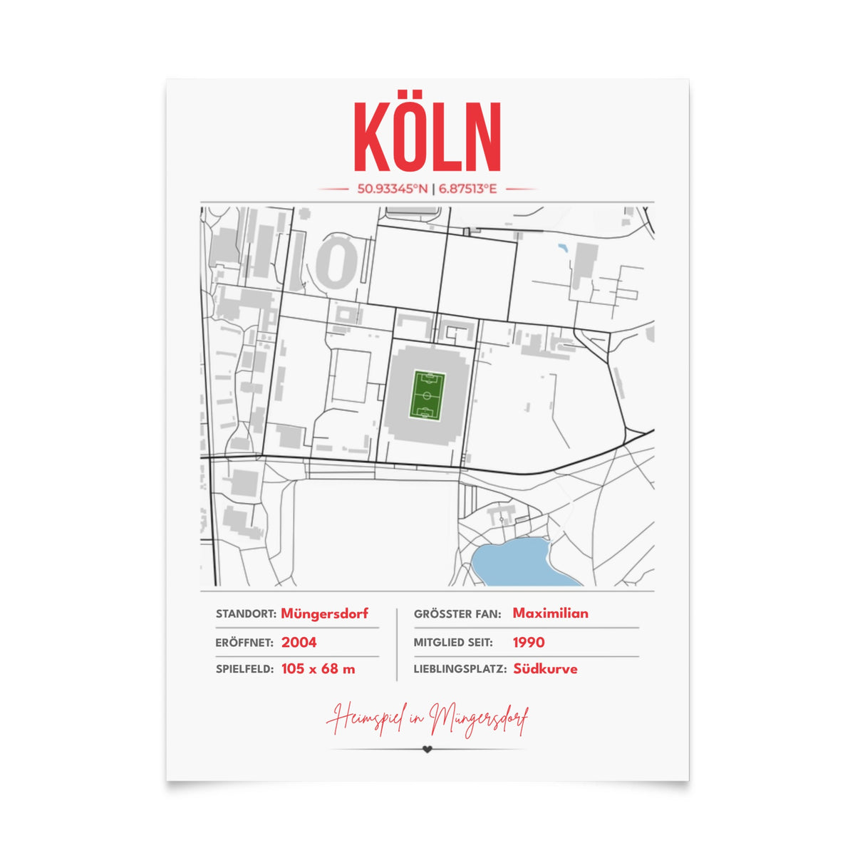 Poster (Matte) - Köln